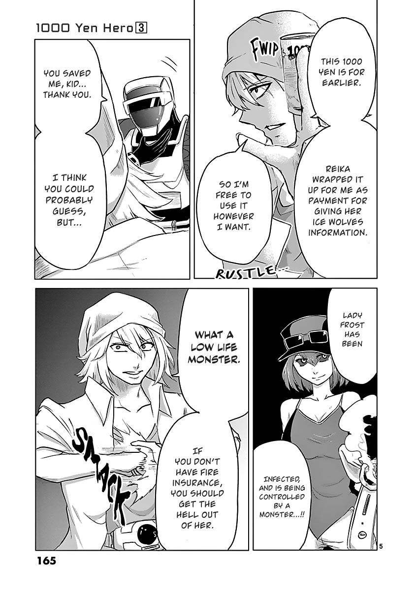 1000 Yen Hero Chapter 30 page 5 - Chapter 30: Falling and Blooming