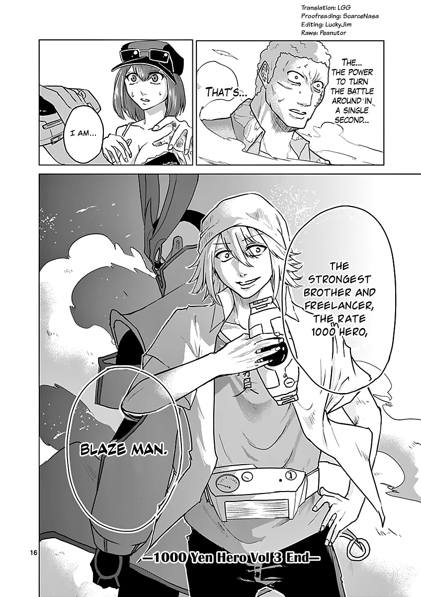 1000 Yen Hero Chapter 31 page 16 - Chapter 31: Discovery and Name