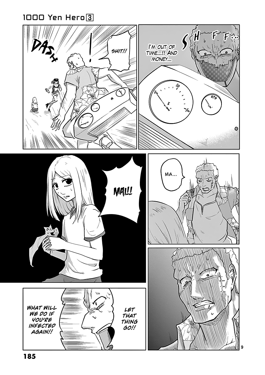 1000 Yen Hero Chapter 31 page 9 - Chapter 31: Discovery and Name