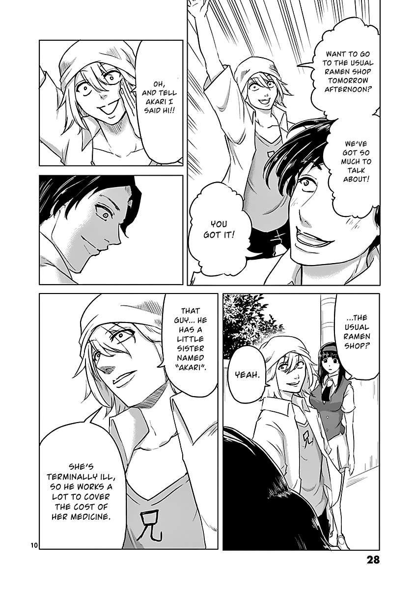 1000 Yen Hero Chapter 33 page 10 - Chapter 33: Old Friend and Reminiscence