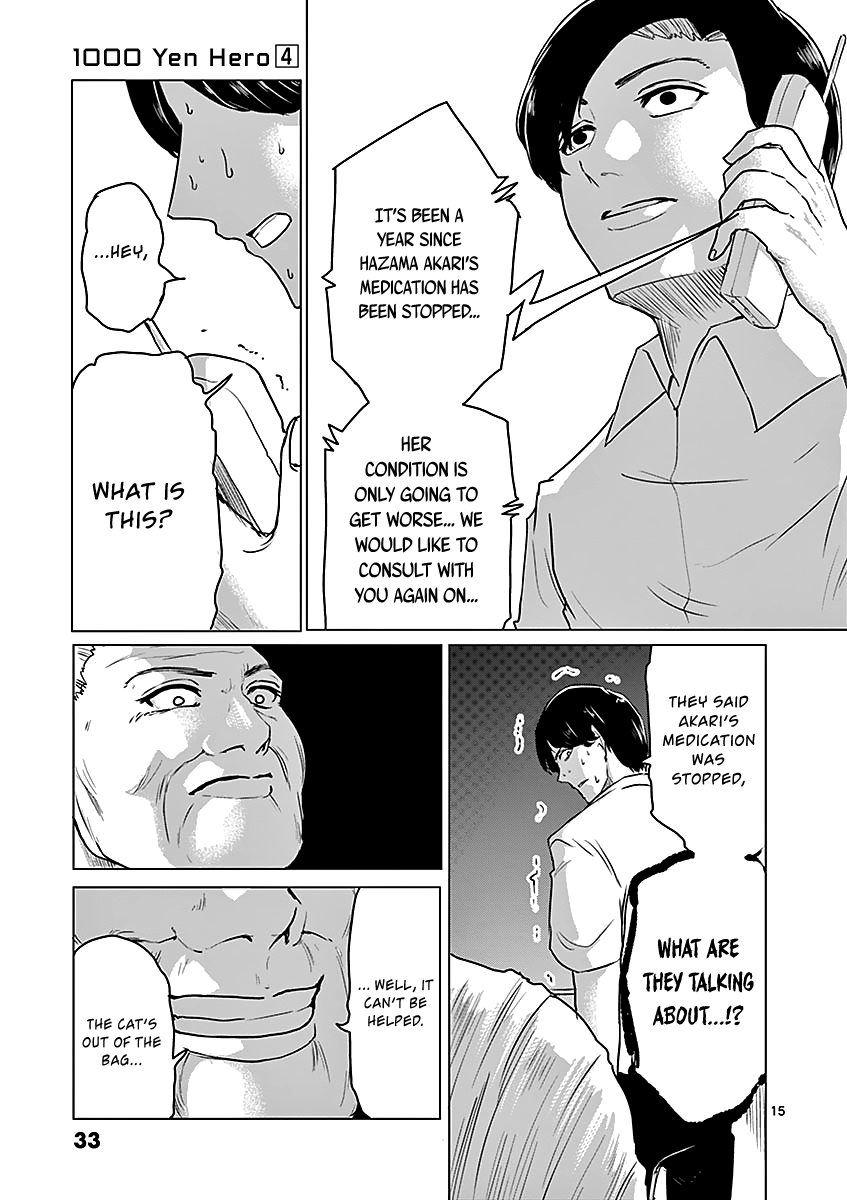 1000 Yen Hero Chapter 33 page 15 - Chapter 33: Old Friend and Reminiscence