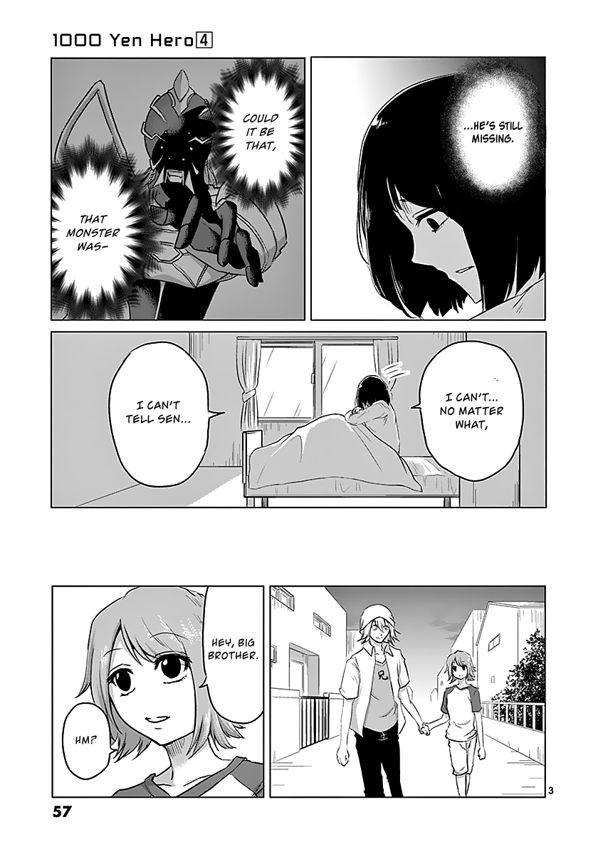 1000 Yen Hero Chapter 35 page 3 - Chapter 35: Travel and Fate