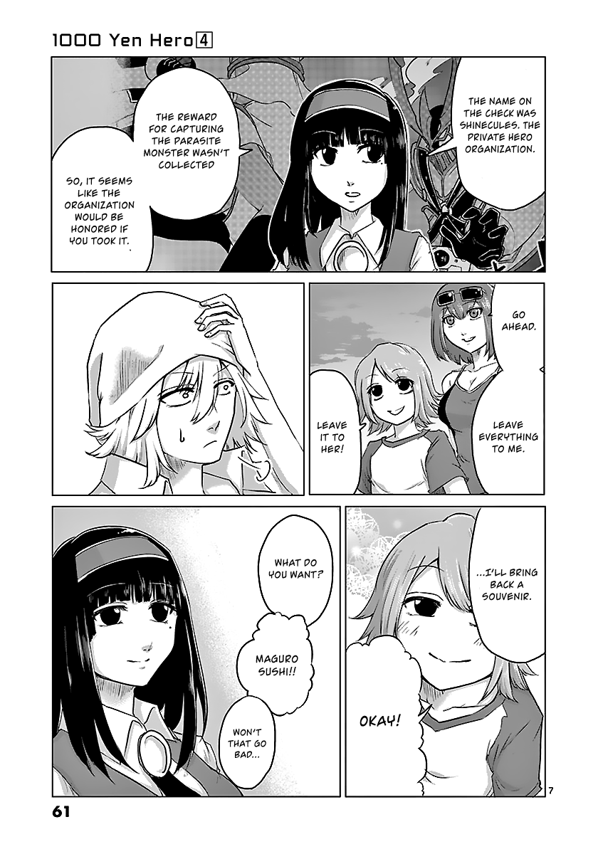 1000 Yen Hero Chapter 35 page 7 - Chapter 35: Travel and Fate