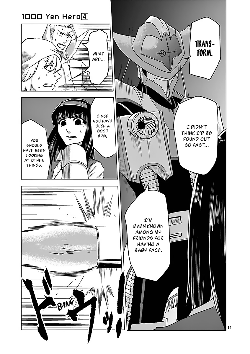 1000 Yen Hero Chapter 36 page 11 - Chapter 36: Gunpoint and Fortune Telling