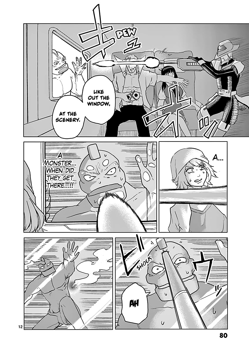 1000 Yen Hero Chapter 36 page 12 - Chapter 36: Gunpoint and Fortune Telling