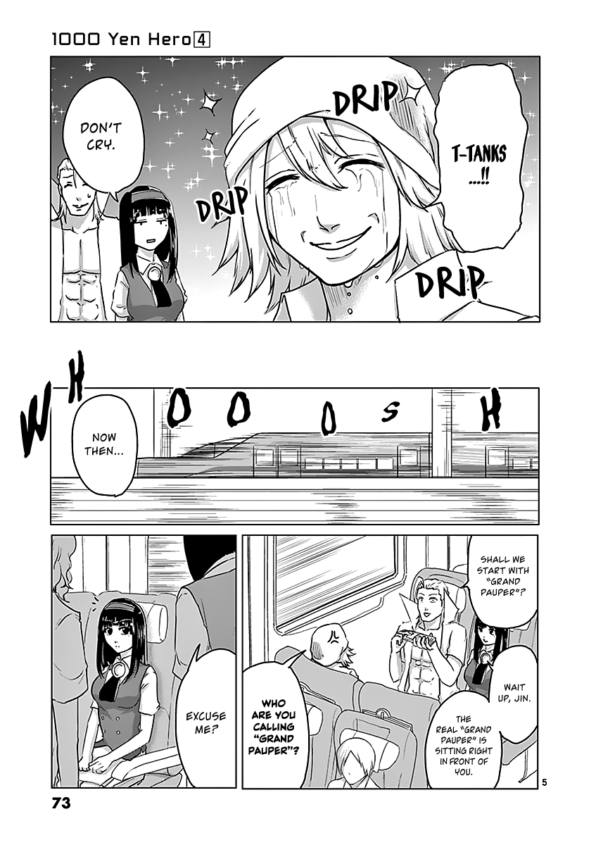 1000 Yen Hero Chapter 36 page 5 - Chapter 36: Gunpoint and Fortune Telling
