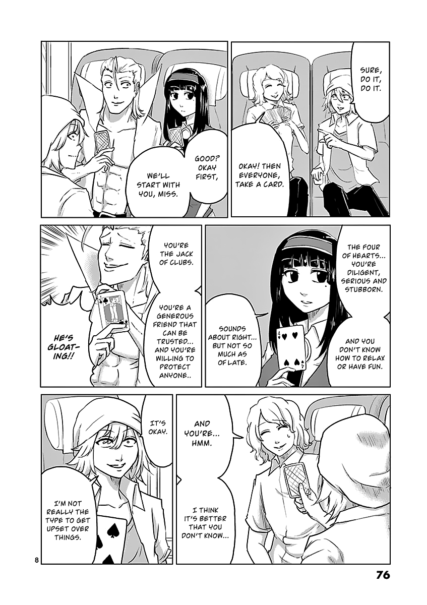 1000 Yen Hero Chapter 36 page 8 - Chapter 36: Gunpoint and Fortune Telling
