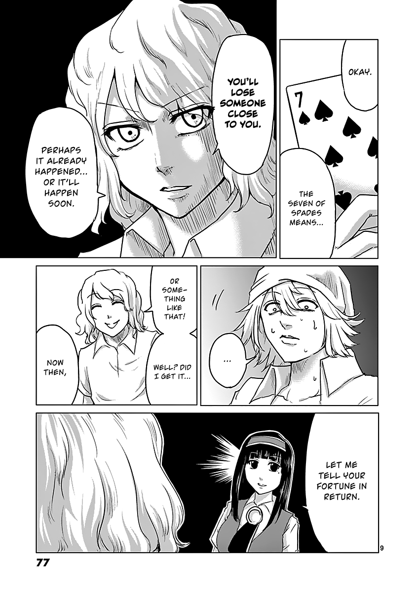 1000 Yen Hero Chapter 36 page 9 - Chapter 36: Gunpoint and Fortune Telling