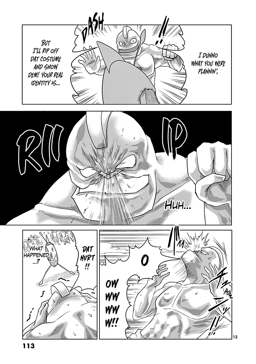 1000 Yen Hero Chapter 38 page 13 - Chapter 38: Strongman and Enhancement