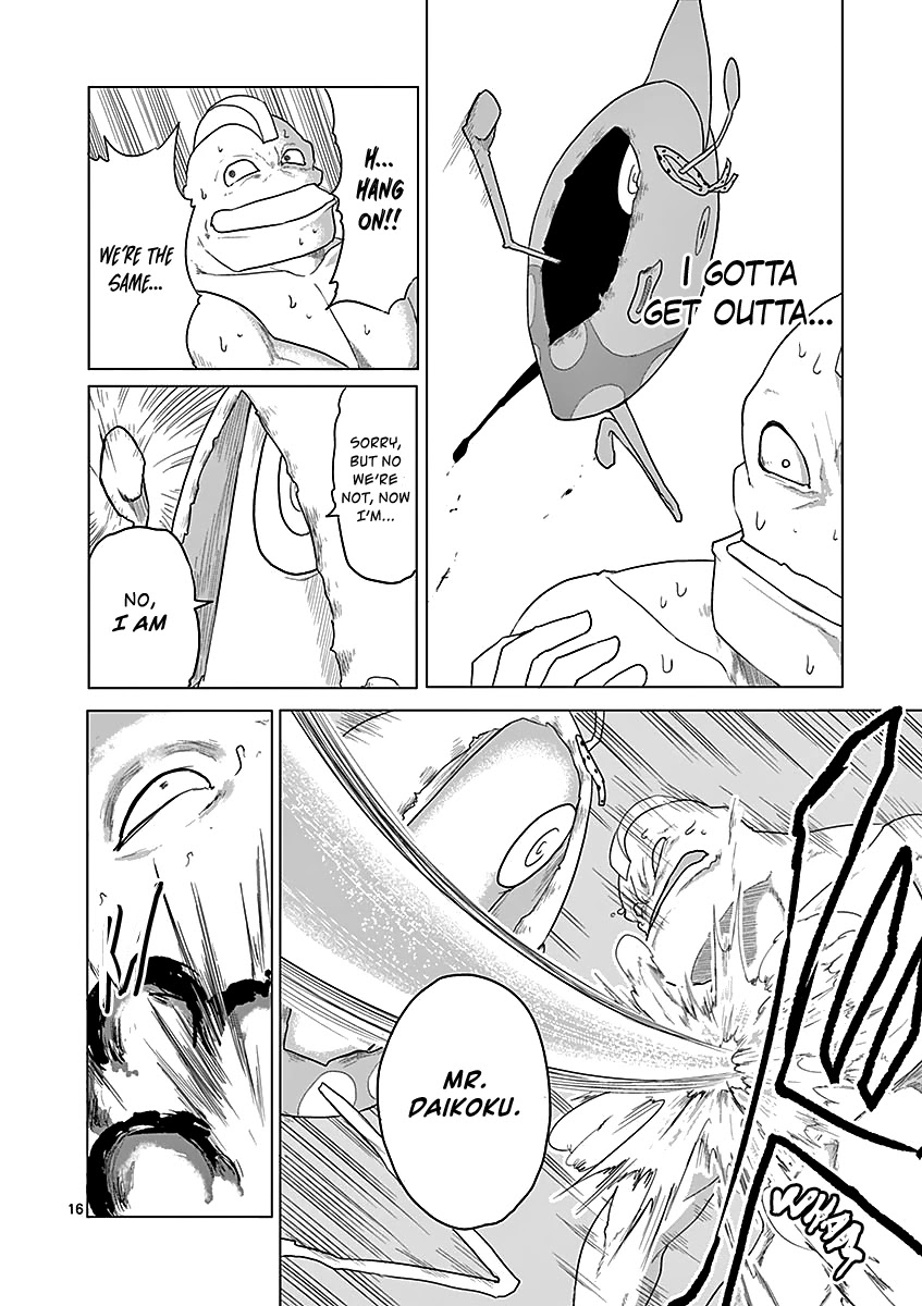 1000 Yen Hero Chapter 38 page 16 - Chapter 38: Strongman and Enhancement