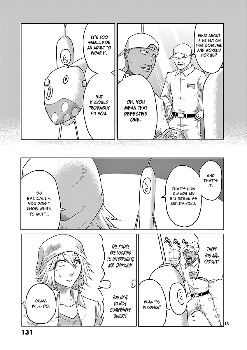 1000 Yen Hero Chapter 39 page 13 - Chapter 39: Enlightenment and Drifting