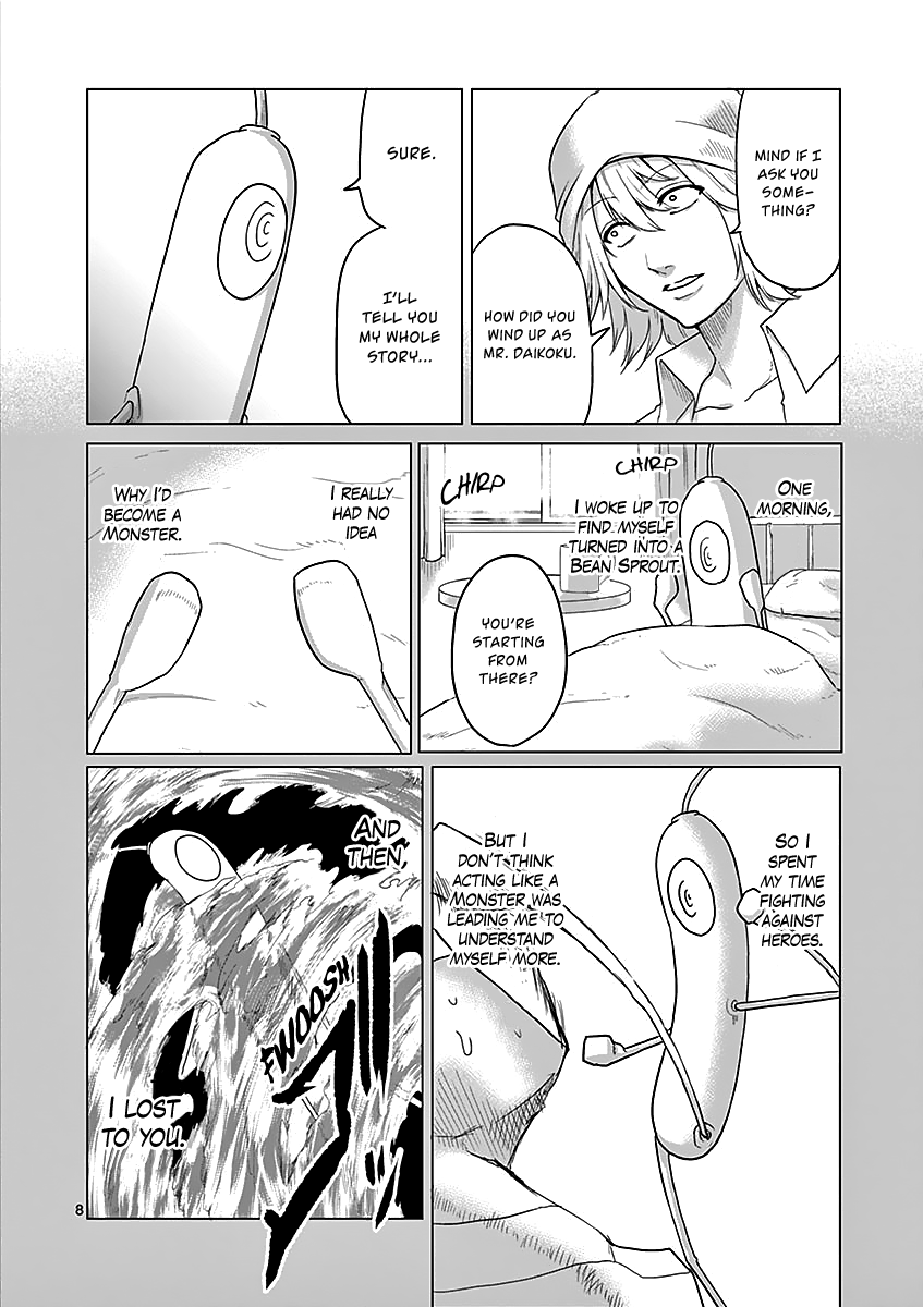 1000 Yen Hero Chapter 39 page 8 - Chapter 39: Enlightenment and Drifting