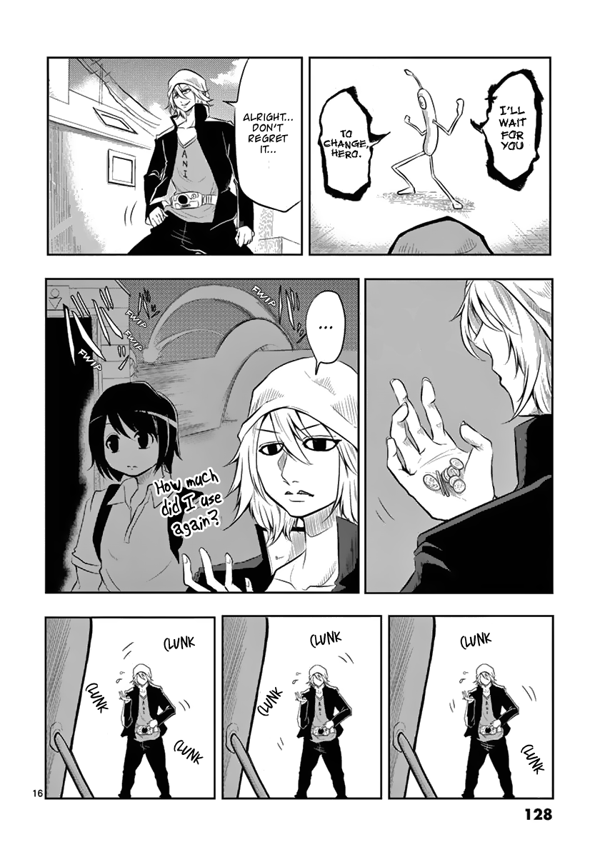 1000 Yen Hero Chapter 4 page 16 - Chapter 4: Waste and Misfortune