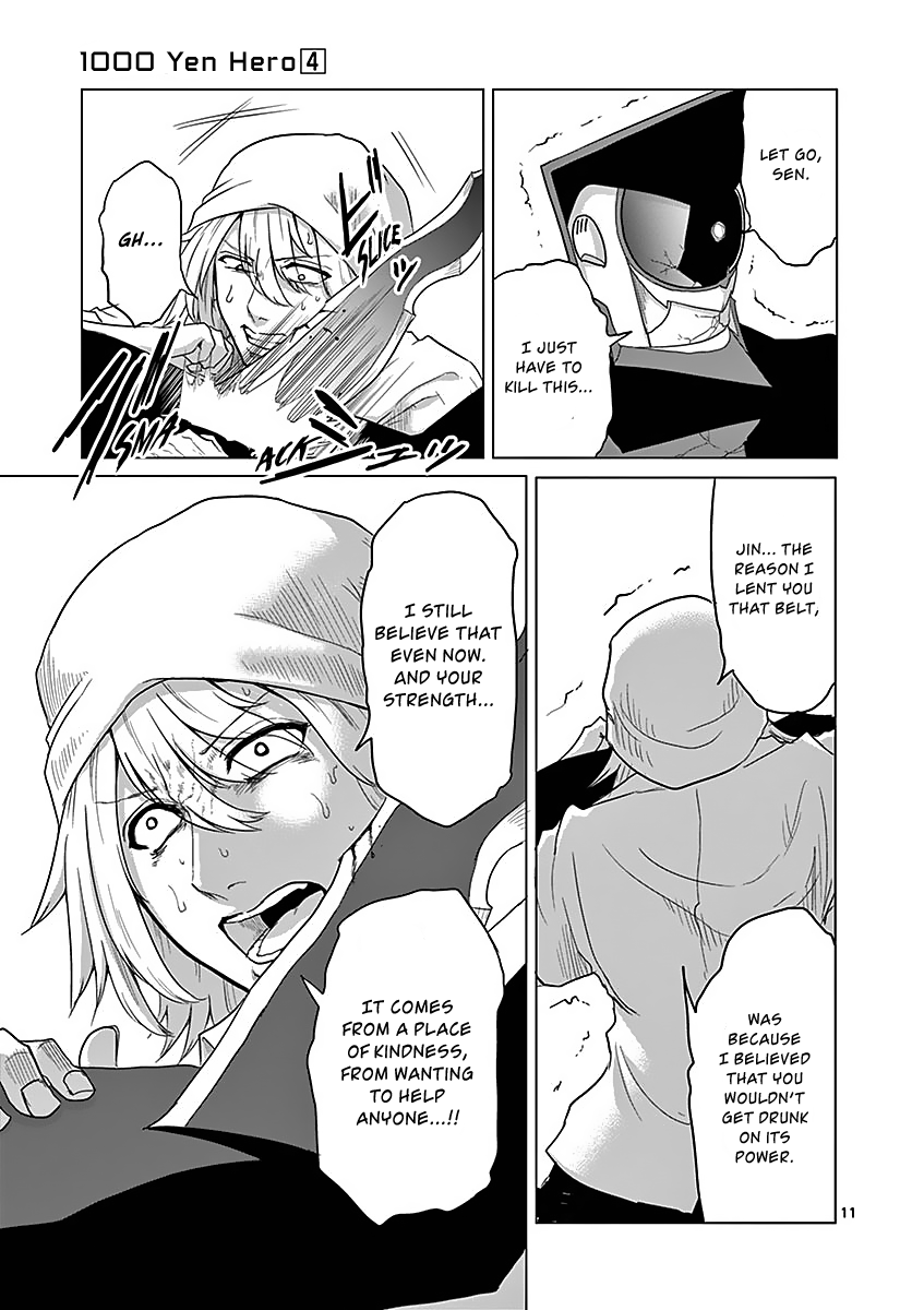 1000 Yen Hero Chapter 41 page 11 - Chapter 41: Rampage and Plan