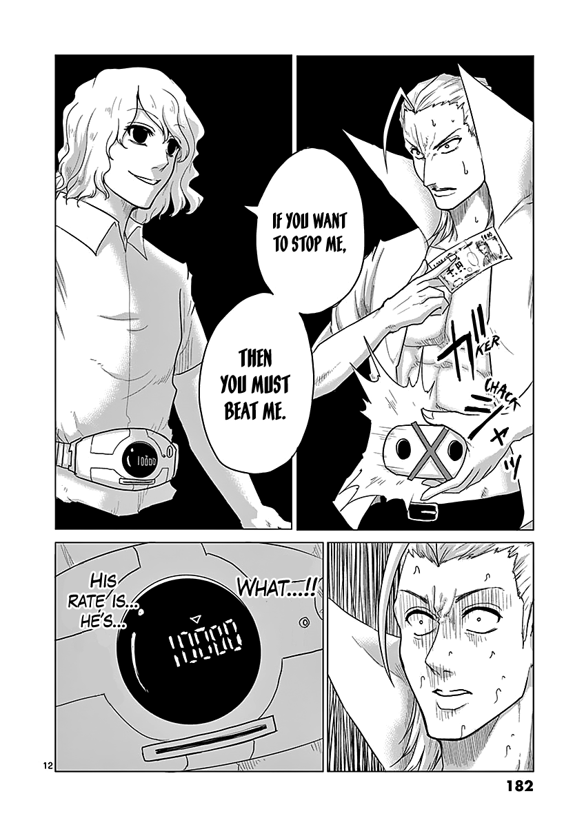 1000 Yen Hero Chapter 42 page 12 - Chapter 42: Fall and Seizure
