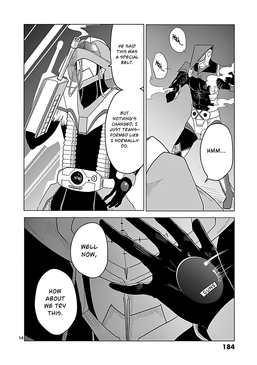 1000 Yen Hero Chapter 42 page 14 - Chapter 42: Fall and Seizure