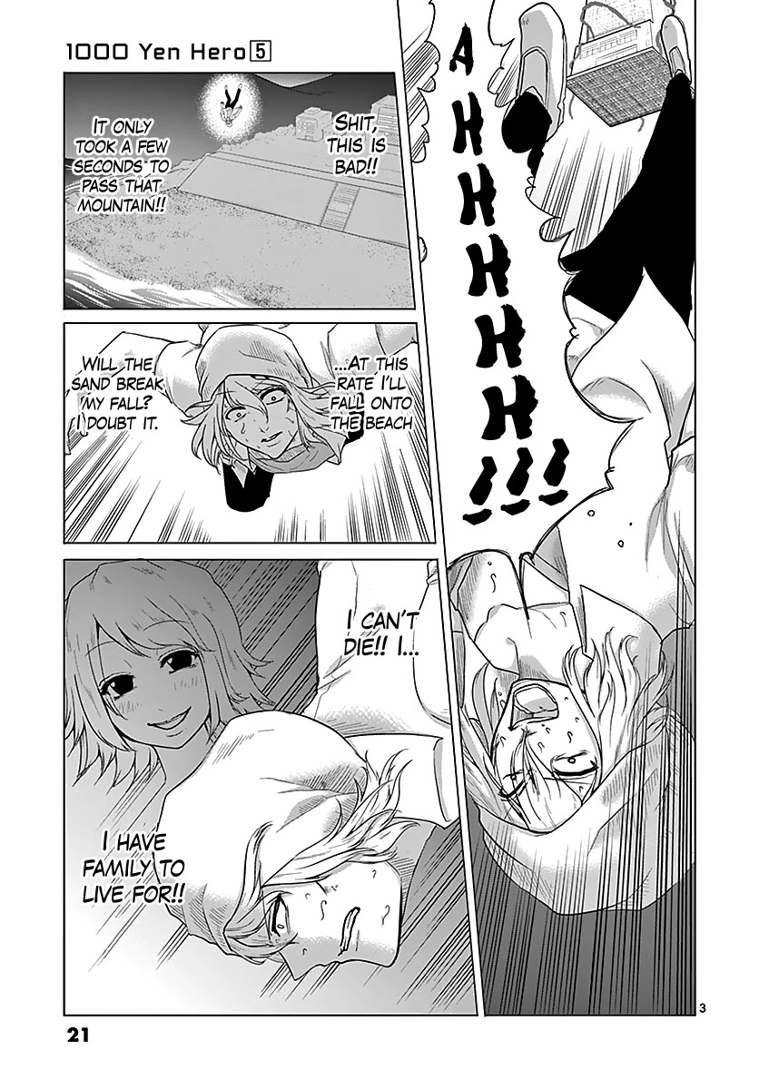 1000 Yen Hero Chapter 44 page 3 - Chapter 44: Rescue and Capture