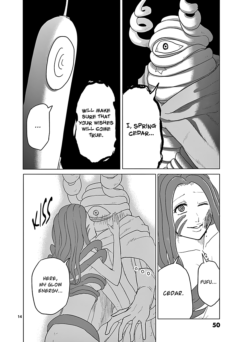 1000 Yen Hero Chapter 45 page 14 - Chapter 45: Kiss and Revival
