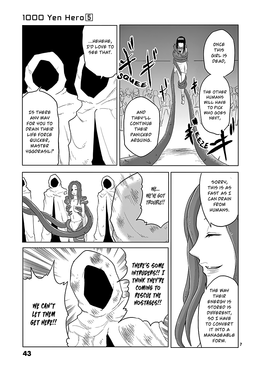 1000 Yen Hero Chapter 45 page 7 - Chapter 45: Kiss and Revival