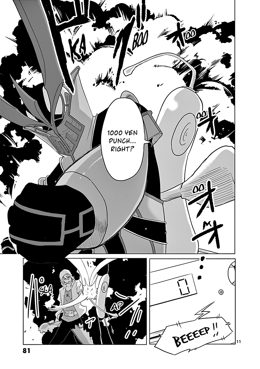 1000 Yen Hero Chapter 47 page 11 - Chapter 47: Communication and Responsibility