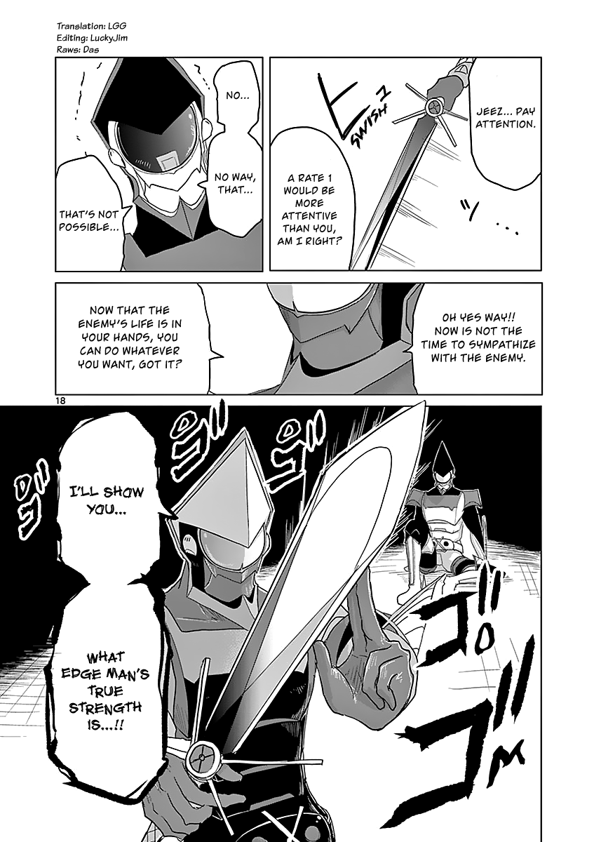 1000 Yen Hero Chapter 48 page 18 - Chapter 48: Scars and Backup