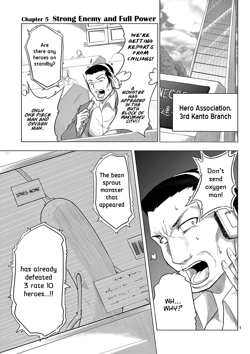 1000 Yen Hero Chapter 5 page 1 - Chapter 5: Strong Enemy and Full Power