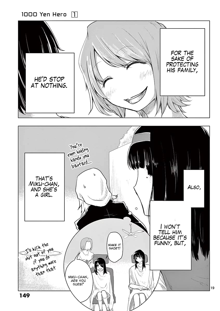1000 Yen Hero Chapter 5 page 18 - Chapter 5: Strong Enemy and Full Power