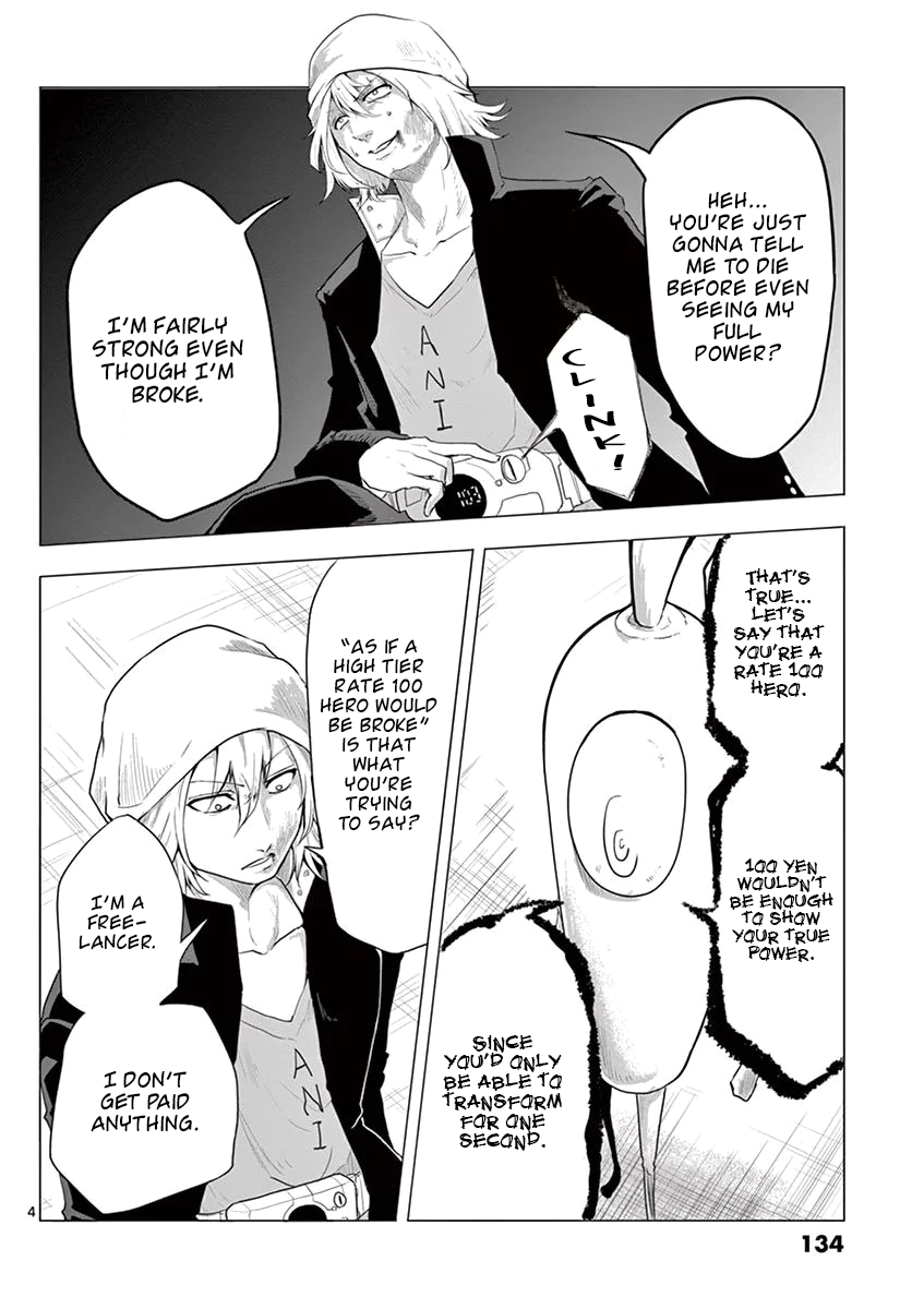 1000 Yen Hero Chapter 5 page 4 - Chapter 5: Strong Enemy and Full Power
