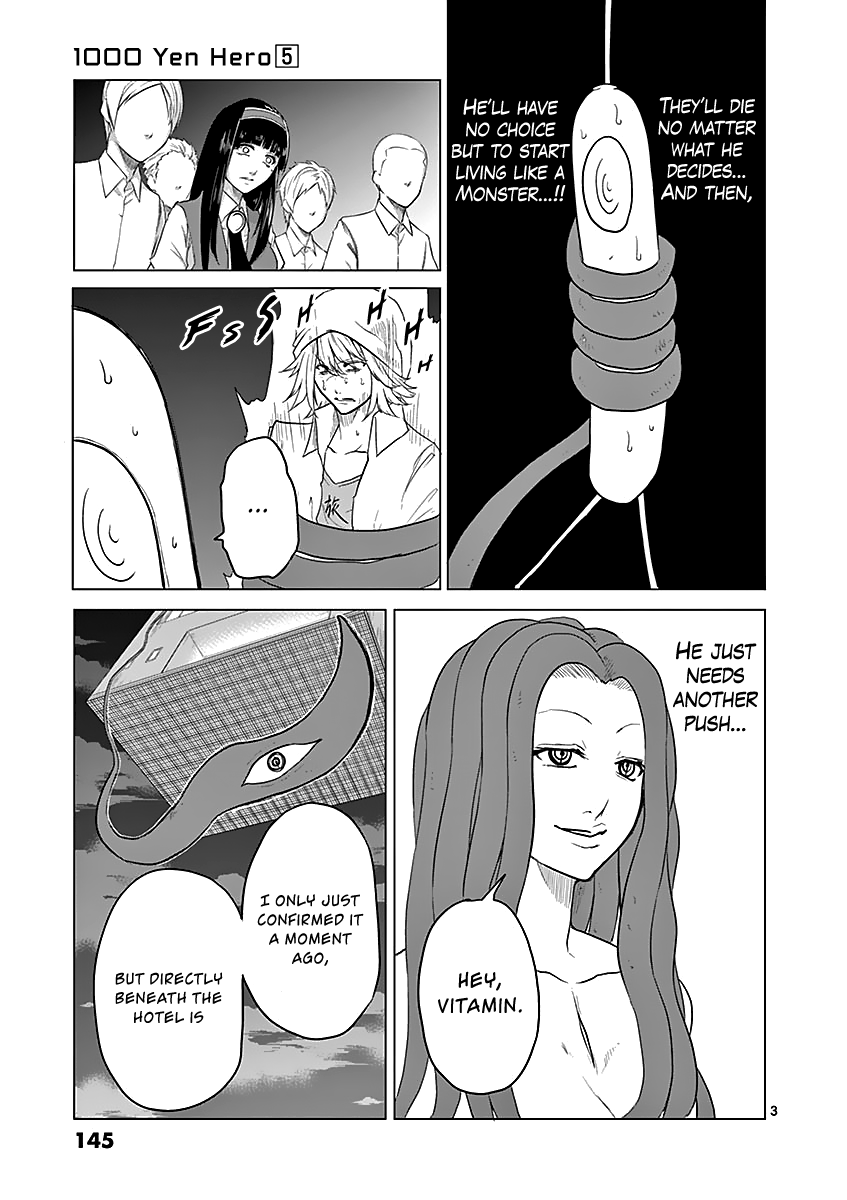 1000 Yen Hero Chapter 51 page 3 - Chapter 51: Name and Life