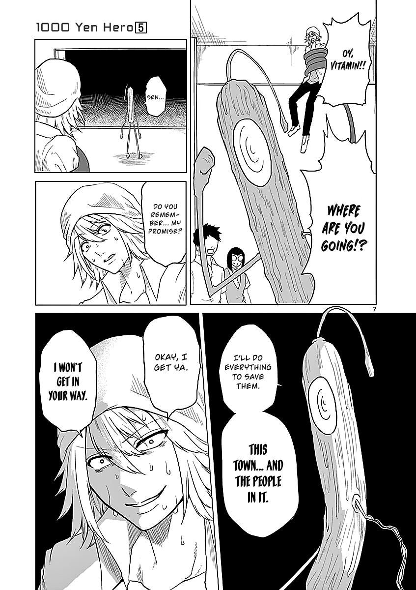 1000 Yen Hero Chapter 51 page 7 - Chapter 51: Name and Life