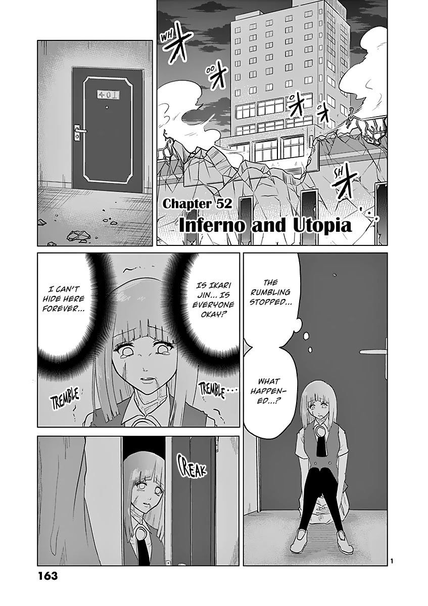 1000 Yen Hero Chapter 52 page 1 - Chapter 52: Inferno and Utopia