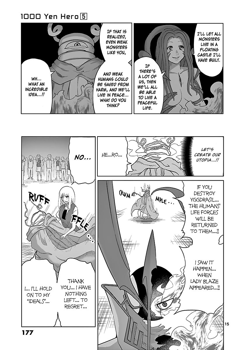 1000 Yen Hero Chapter 52 page 15 - Chapter 52: Inferno and Utopia