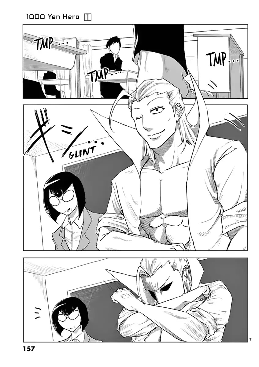 1000 Yen Hero Chapter 6 page 7 - Chapter 6: 10 Yen and Manly Man