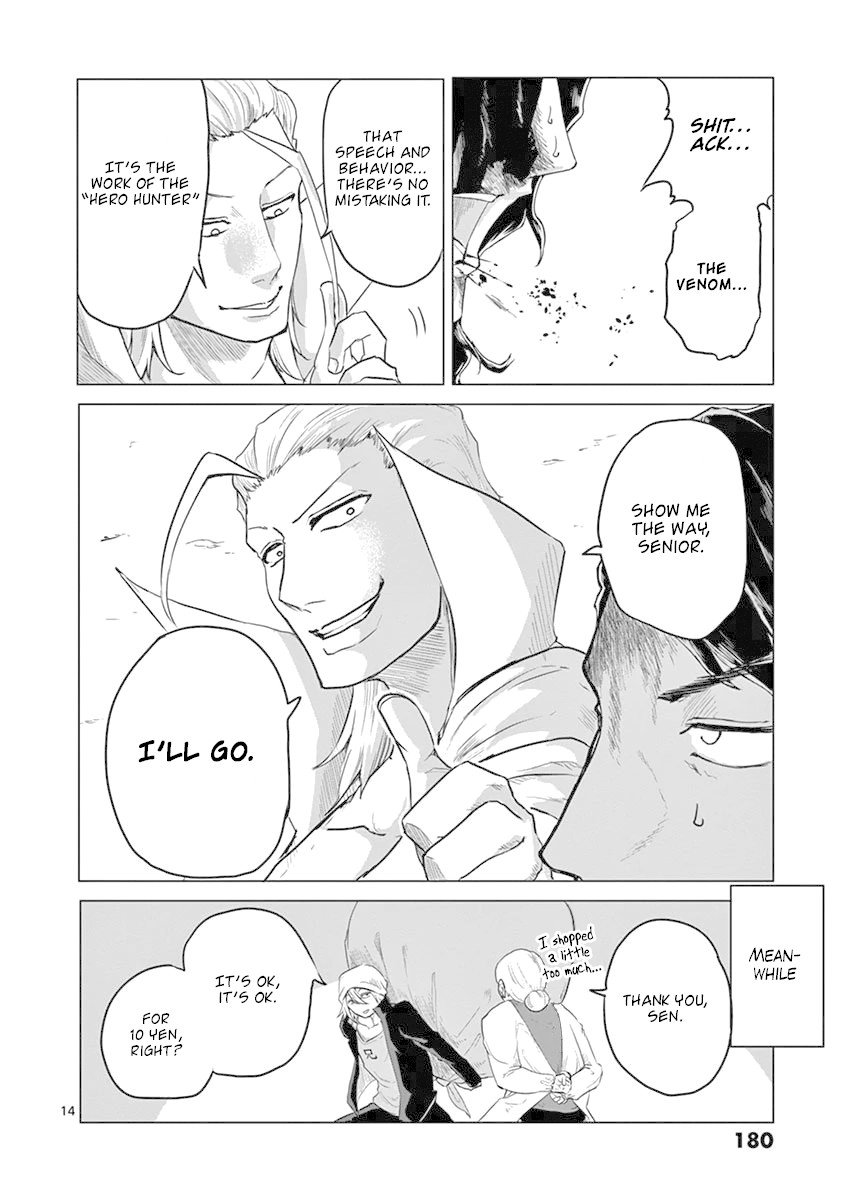 1000 Yen Hero Chapter 7 page 14 - Chapter 7: Hunter and Prey