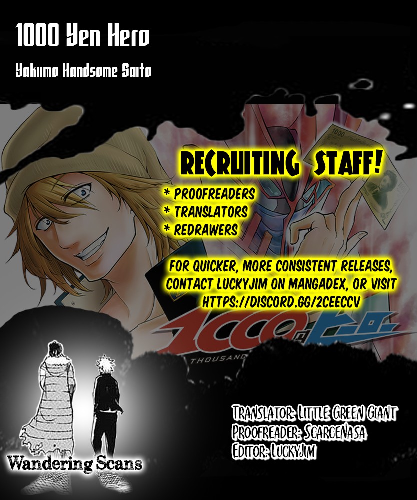 1000 Yen Hero Chapter 7 page 15 - Chapter 7: Hunter and Prey