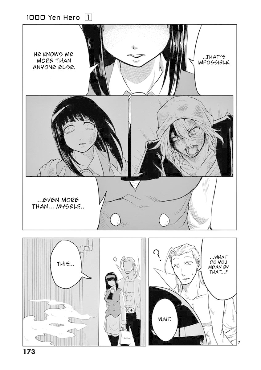 1000 Yen Hero Chapter 7 page 7 - Chapter 7: Hunter and Prey
