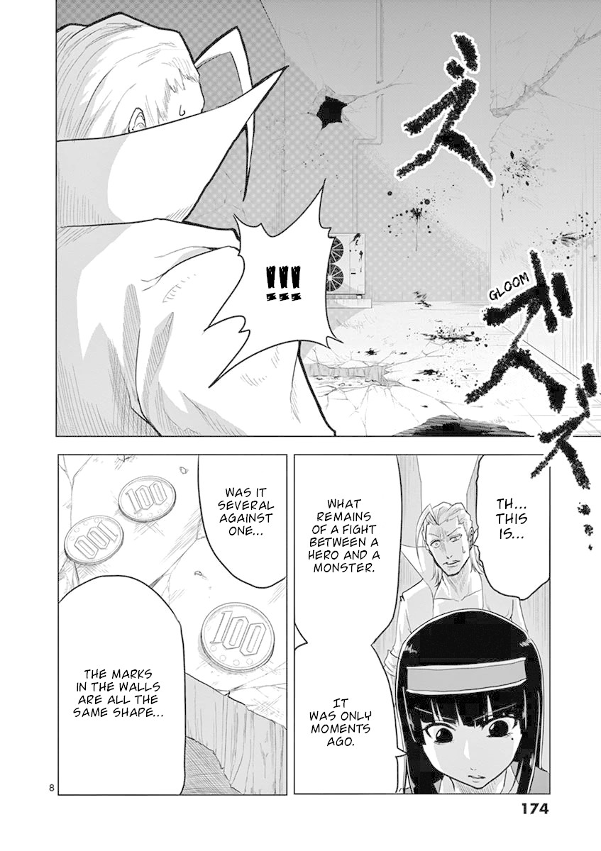 1000 Yen Hero Chapter 7 page 8 - Chapter 7: Hunter and Prey