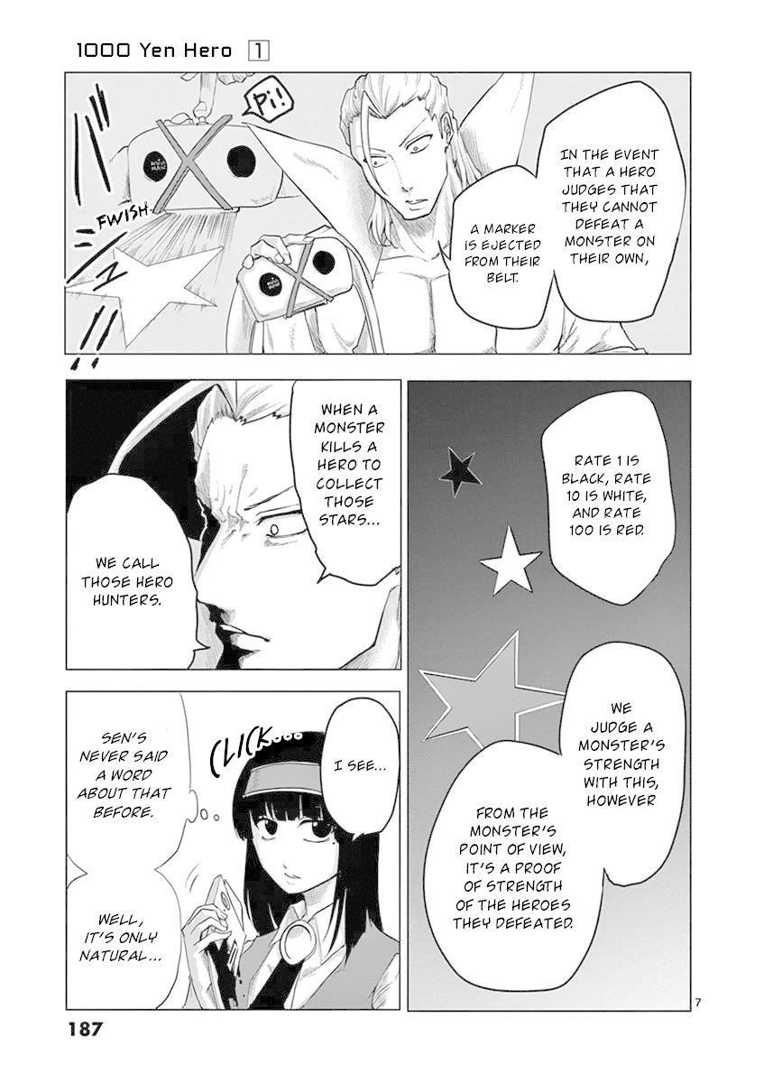 1000 Yen Hero Chapter 8 page 7 - Chapter 8: Star and Discovery