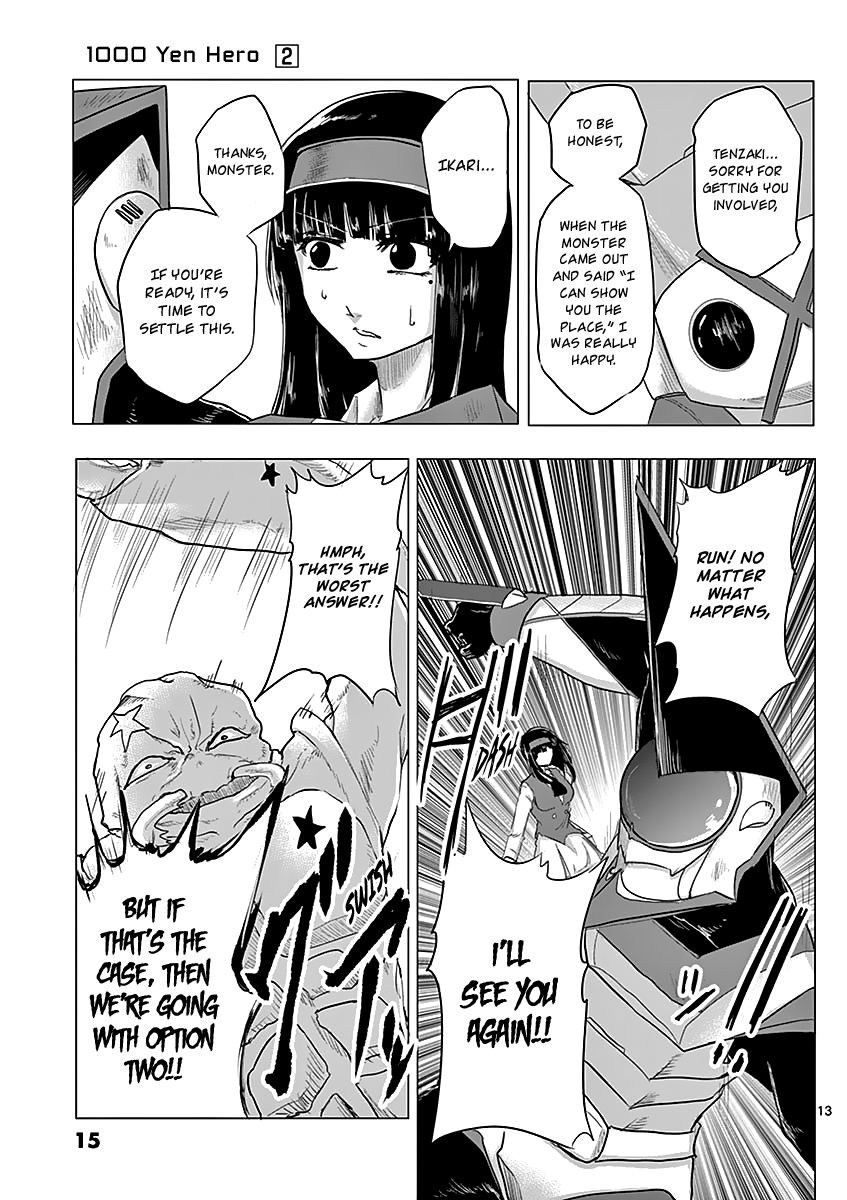 1000 Yen Hero Chapter 9 page 16 - Chapter 9: Venom and Option Two