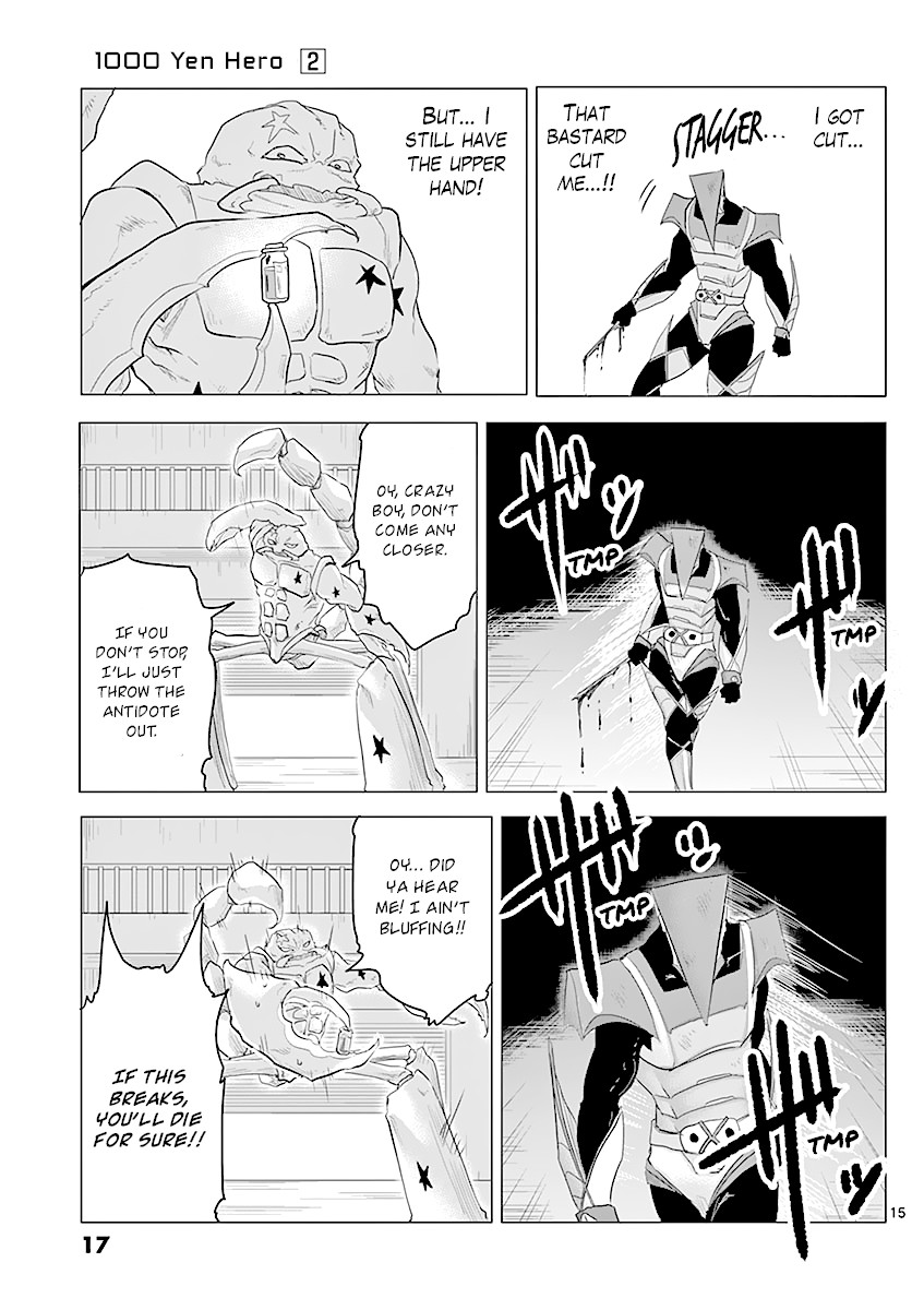 1000 Yen Hero Chapter 9 page 18 - Chapter 9: Venom and Option Two