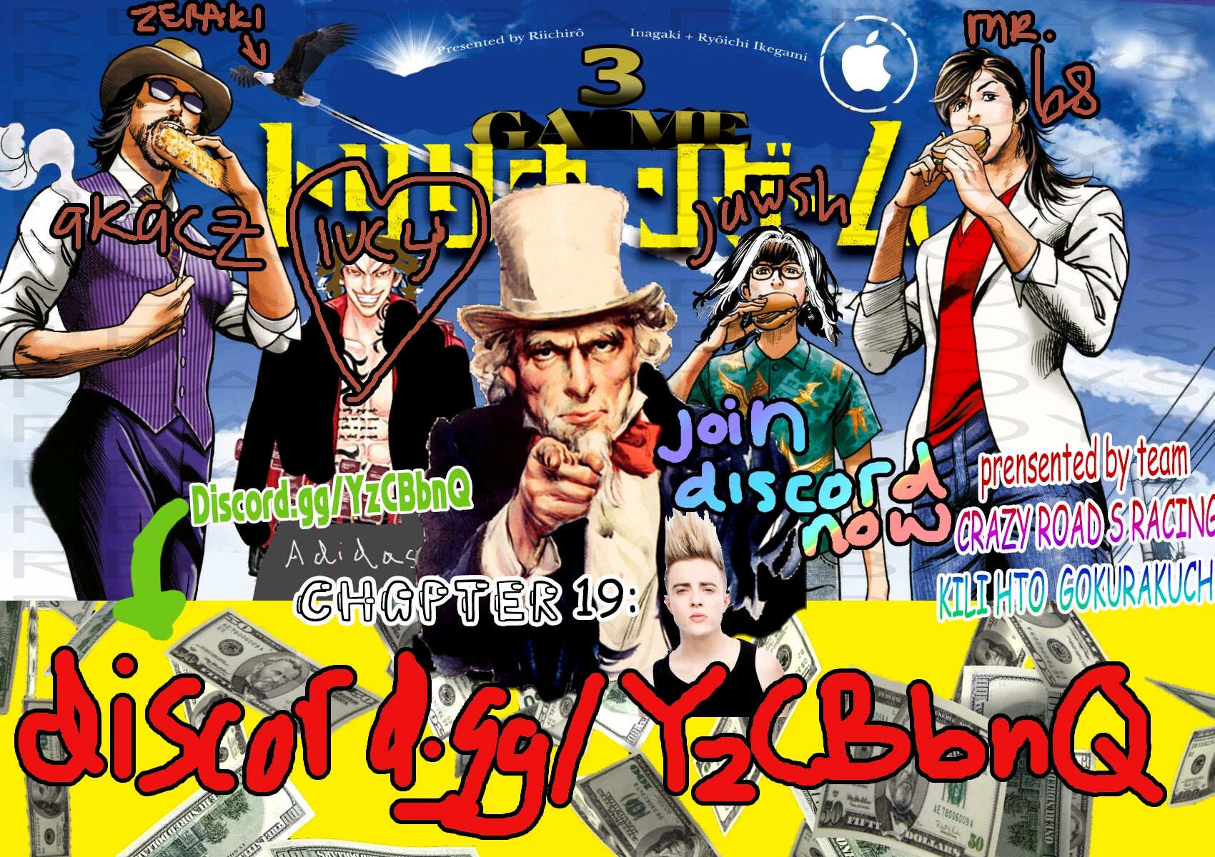 $1,000,000,000,000 Game Chapter 19 page 1 - Chapter 19: Golden Egg