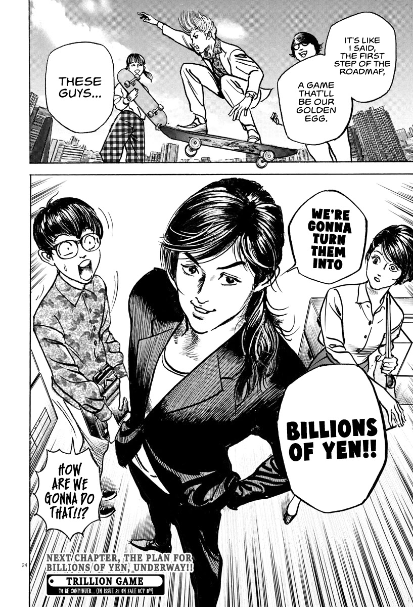 $1,000,000,000,000 Game Chapter 19 page 24 - Chapter 19: Golden Egg