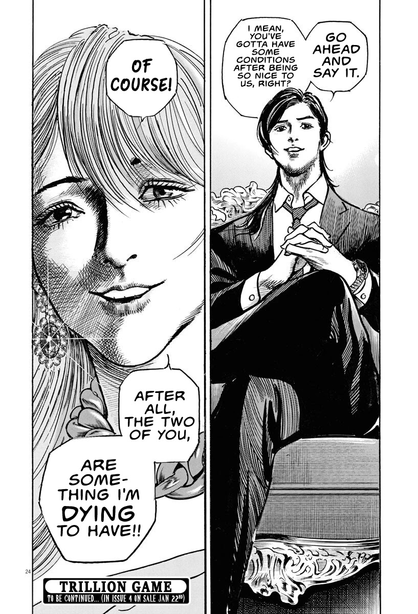 $1,000,000,000,000 Game Chapter 3 page 24 - Chapter 3: Million Dollar Game