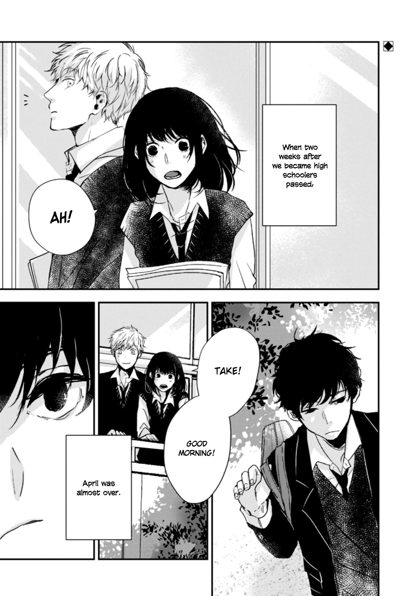 10th -You and I Fell in Love With the Same Person.- Chapter 2 page 1 - Chapter 2: Don't Get Taken From Me