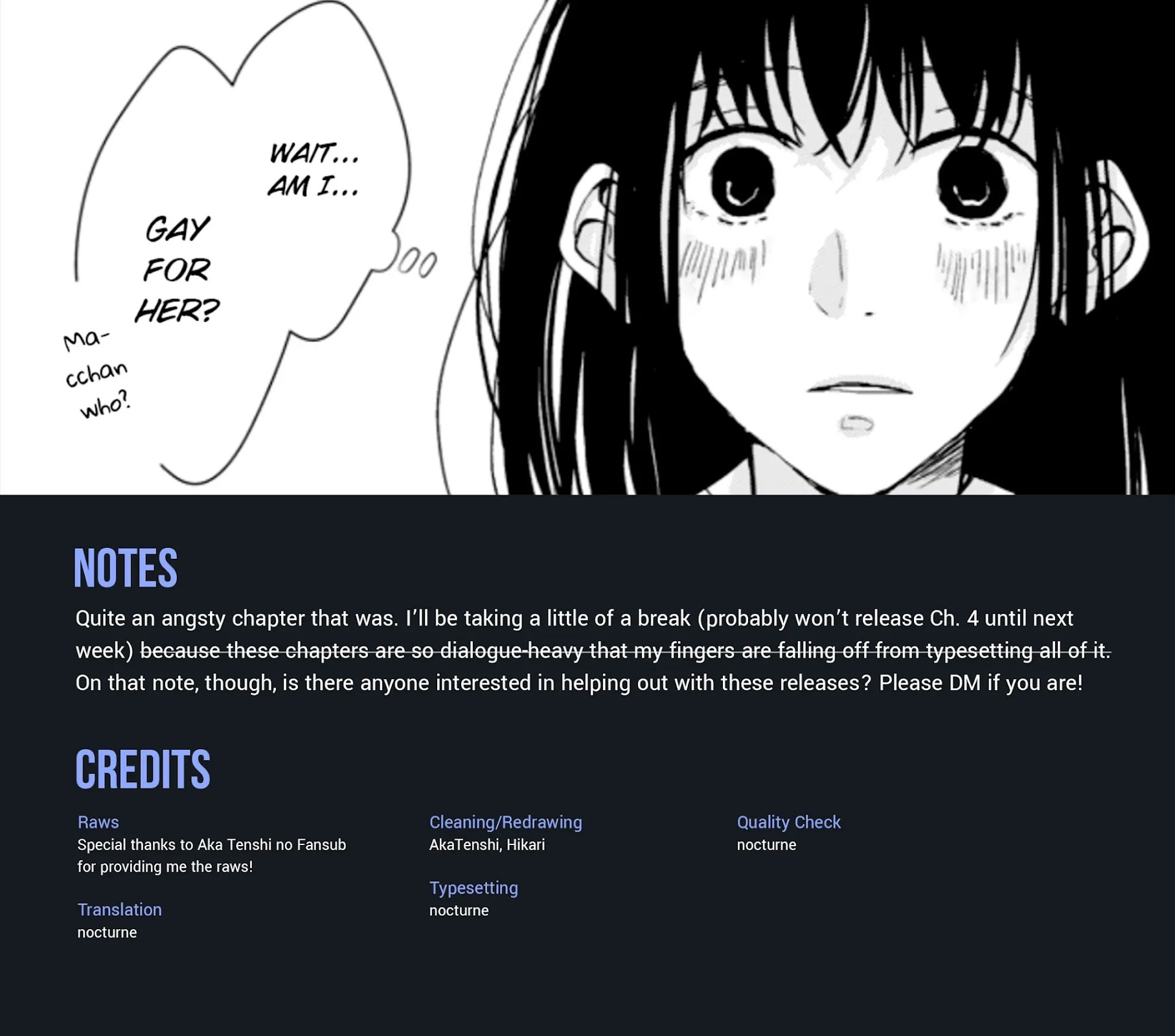 10th -You and I Fell in Love With the Same Person.- Chapter 3 page 37 - Chapter 3: Why Am I So...?