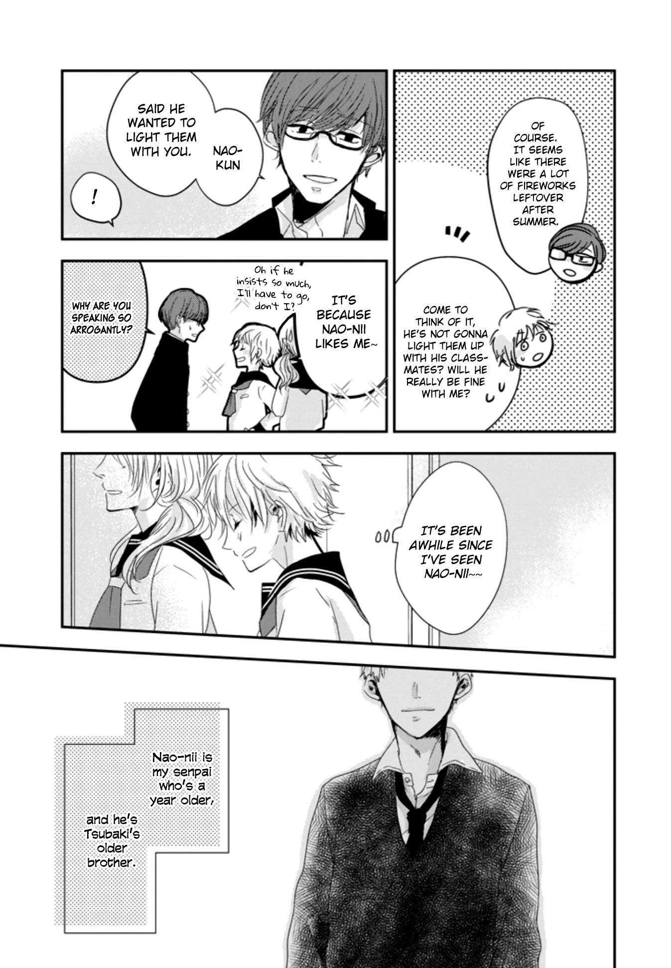 10th -You and I Fell in Love With the Same Person.- Chapter 4.5 page 7 - Chapter 4.5: On That Day, I Became a Witness