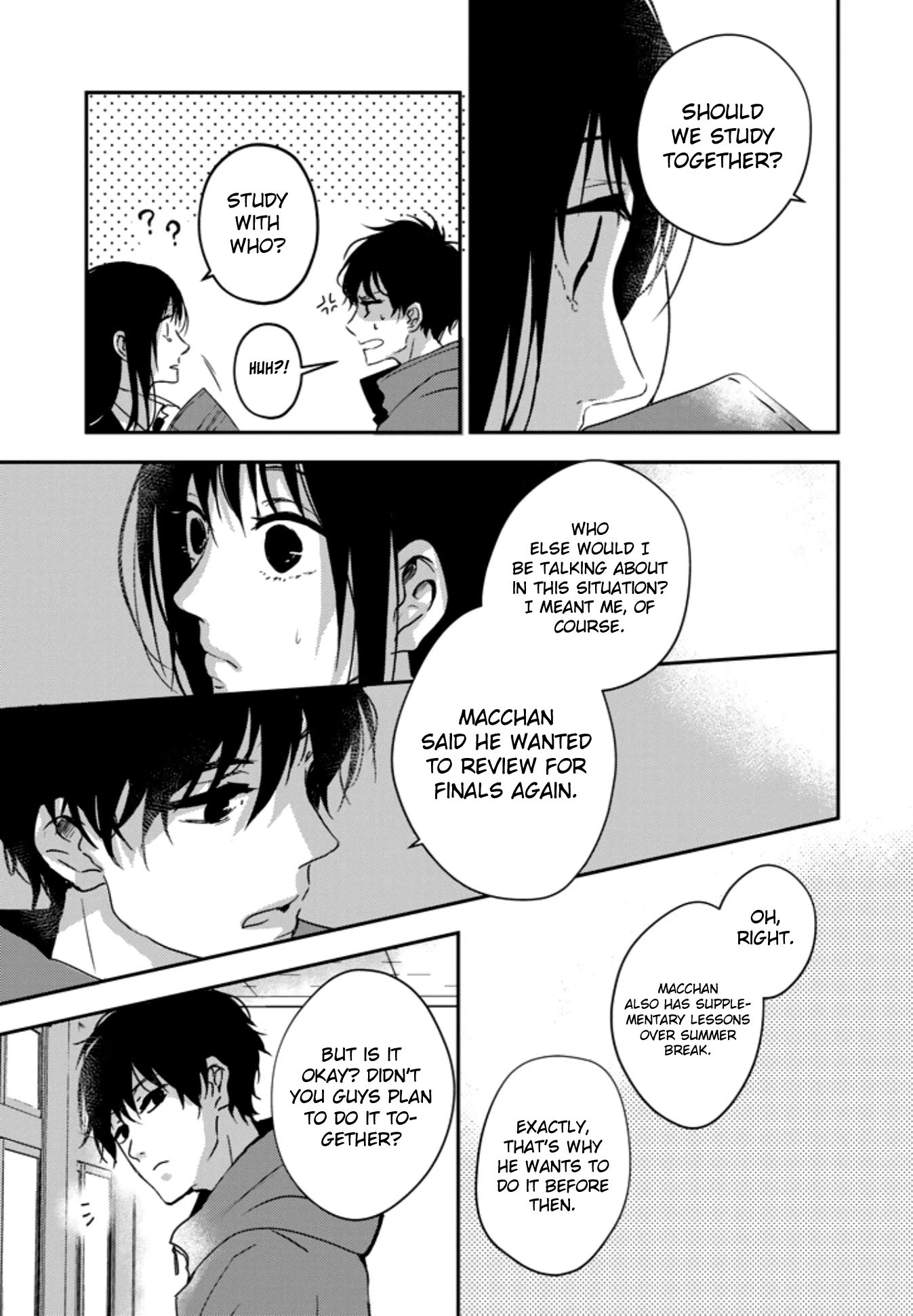 10th -You and I Fell in Love With the Same Person.- Chapter 7 page 23 - Chapter 7: Actually, I