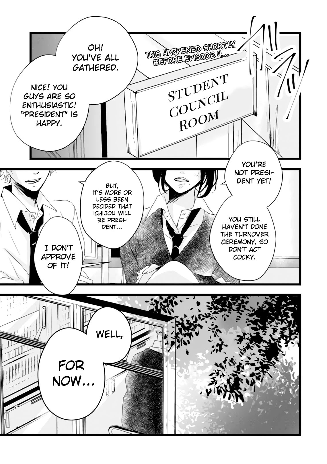 10th -You and I Fell in Love With the Same Person.- Chapter 8.5 page 1 - Chapter 8.5: Regular Meeting