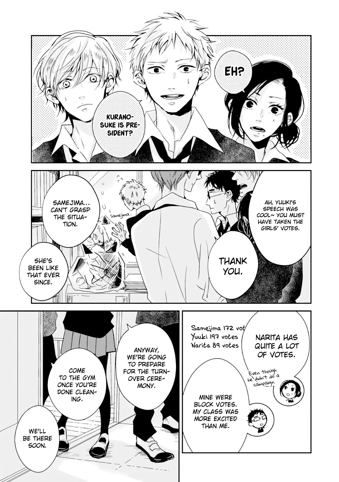 10th -You and I Fell in Love With the Same Person.- Chapter 8.5 page 19 - Chapter 8.5: Regular Meeting