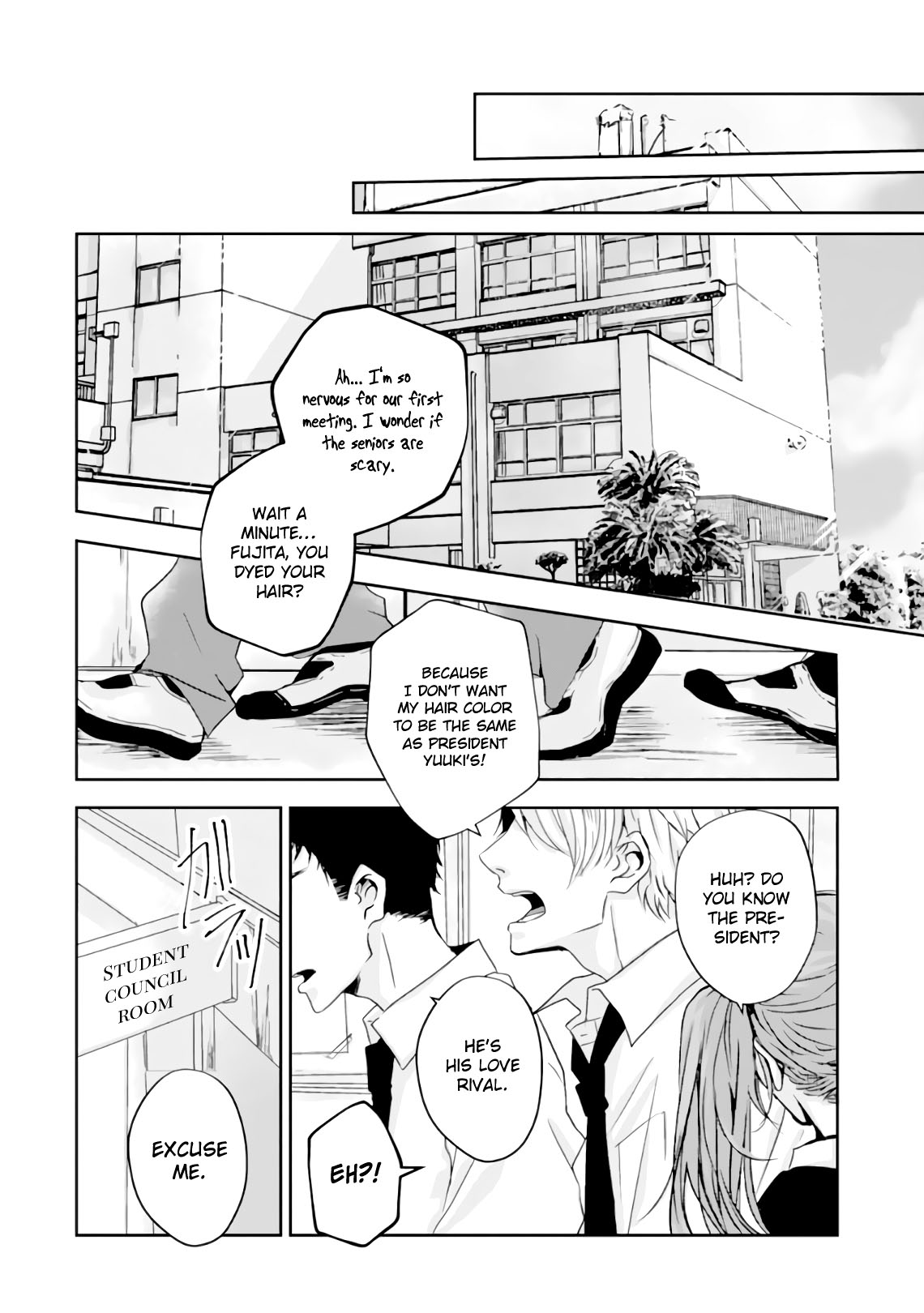 10th -You and I Fell in Love With the Same Person.- Chapter 8.5 page 22 - Chapter 8.5: Regular Meeting